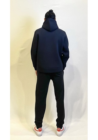 Kapşonlu Rahat Kalıp İçi Polarlı 3 İplik Tokyo Baskılı Sweatshırt Spr24sw12 NAVY