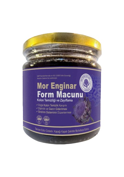 Ayvalık Mor Enginar Macunu 1 Adet Fit 240 Gr Macun Form