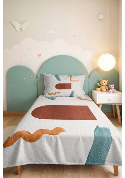 Geometrik Bej Genç Odası Tek Kişilik Pike Takımı - Turkuaz Kiremit 160x220 Cm Kapitone Yatak Örtüsü Narin Zeytinlik Zemini Geometrik Bej Genç Odası Tek Kişilik Pike Takımı - Turkuaz Kiremit 160x220 Cm Kapitone Yatak Örtüsü Narin Zeytinlik Zemini