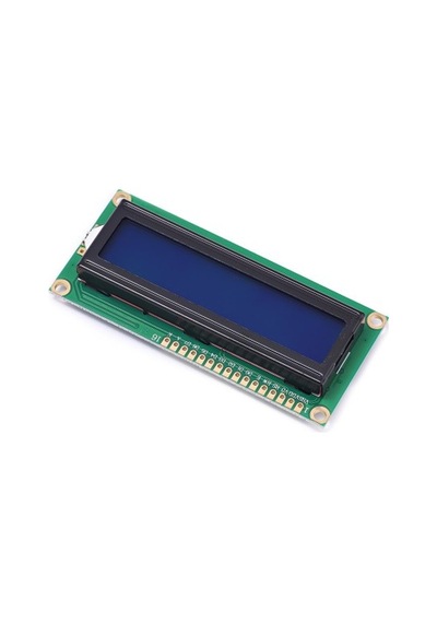 2X16 Lcd Ekran Mavi Üzerine Beyaz