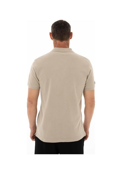 AR-MA Arma Erkek Regular Fit Parça Boyama Polo Yaka Tişört Y25374376101 Gri-bej G8 Gri