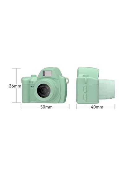 Torima Dijital Fotoğraf Makineleri Video Mini Kamera 2k Video 128gb Destekli Cmr42 Yeşil