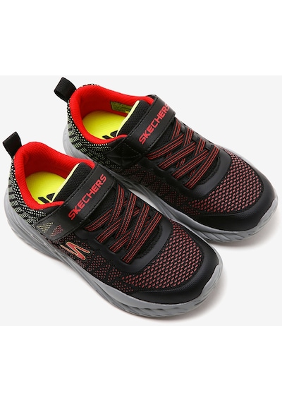 Skechers Nitro Sprint - Karvo Büyük Erkek Çocuk Siyah Spor Ayakkabı 403753L Bkrd Skechers Nitro Sprint - Karvo Büyük Erkek Çocuk Siyah Spor Ayakkabı 403753L Bkrd