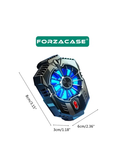 6500 RPM Kablolu Işıklı Telefon Soğutucu Isı Önleyici Fan - FC563