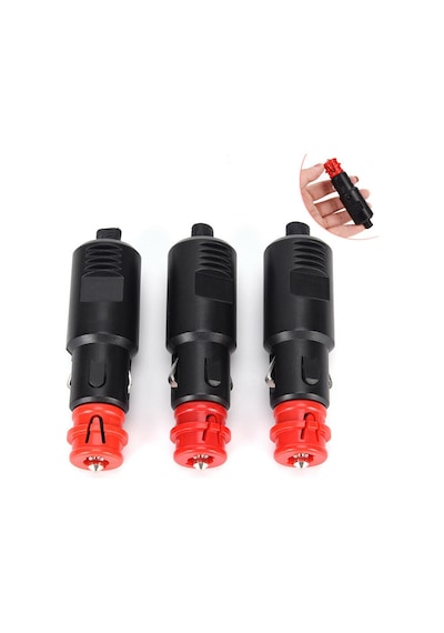 Araç Çakmak Fişi Çakmak Fişi 3 Adet Avrupa Tipi Çakmak
