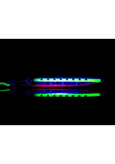 Jig, Zoka, Suni Yem, Glow Uv Metal Jig, 60gr 10cm Razor 60