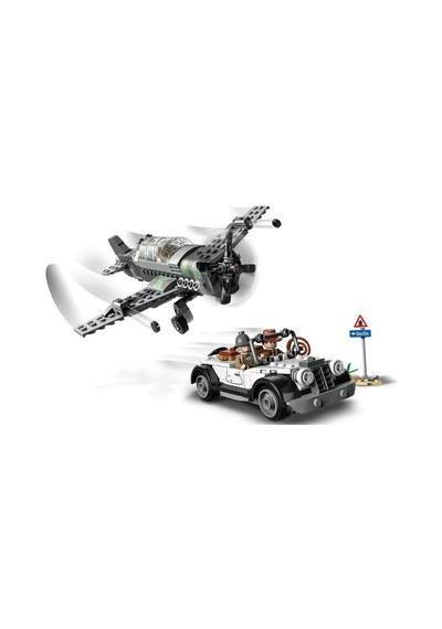 Lego Disney Indiana Jones Avcı Uçağı Takibi 77012