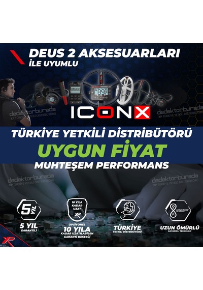 Xp Iconx Dedektör Full Paket Wsa St Kulaklık