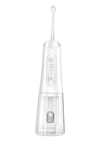 Kablosuz Ağız Duşu 320 Ml Su Tanklı 4 Modlu 5 Başlıklı Temizlik Cihazı