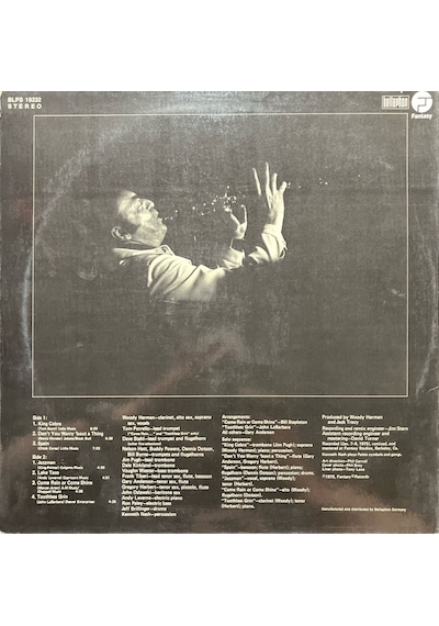 Woody Herman And The Thundering Herd Lp Plak