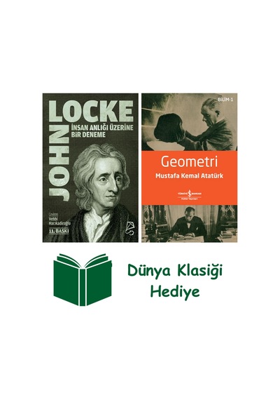 İnsan Anlığı Üzerine Bir Deneme + Geometri + Dünya Klasiği Hediye