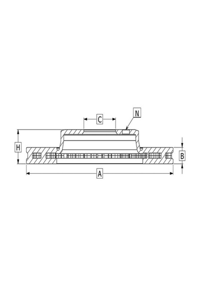 YAVUZSAN 24140 Fren Diski Arka Lt28-35 96-06 Lt28-46 96-06 / Sprinter 95-06 272×16×85 5 Bijon