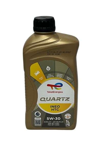 Total Quartz Ineo Htc 5w-30 Tam Sentetik Motor Yağı 1 Litre