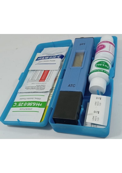 Atc Özellikli Dijital Ph Metre Su Ölçüm Cihazı Tam Set