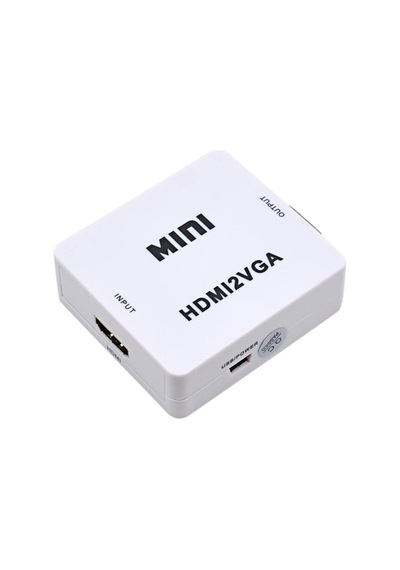 Hdmı To 2 Vga Mini Çevirici Dönüştürücü Hdmı2Vga Adaptör