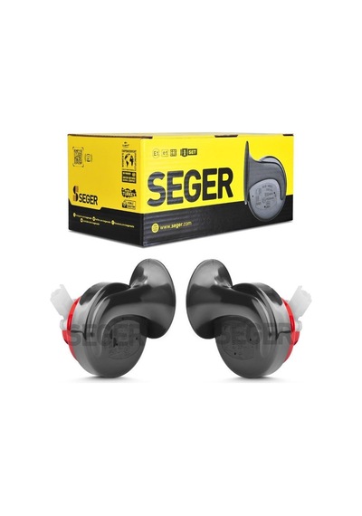 Seger-60b Salyangoz Korna 12v Dadat , Kalın - İnce Ses Takım, Sı
