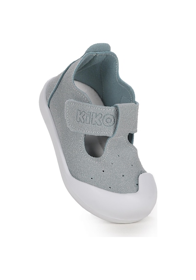Kiko Kids Elroy İlk Adım Bebe Cırtlı Kız Bebek Spor Ayakkabı Bebe Mavi
