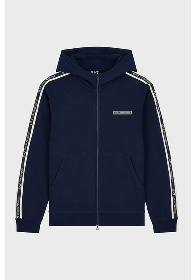 Ea7 Pamuklu Regular Fit Kapüşonlu Erkek Sweat Sweat 7m002197 Af10377 Ub102 Lacivert