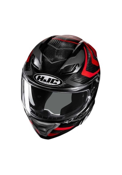 Hjc F71 Carbon Nevıo Mc1 Kask Siyah Kırmızı
