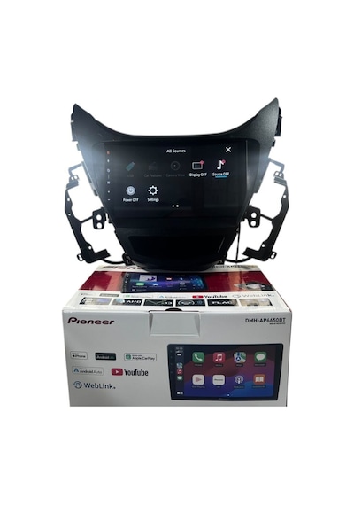 Hyundai Elentra 2012-2014 Pioneer 4-64 Tam Profesyonel Oem Multimedia 9"