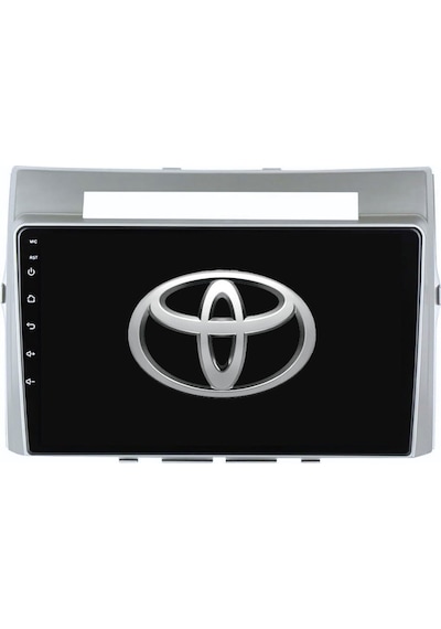 Toyota Verso - Araç Multimedya Ekran - 2gb 32gb - S - Silver - 2004 - 2009 - 9 Inch - Myway - Red