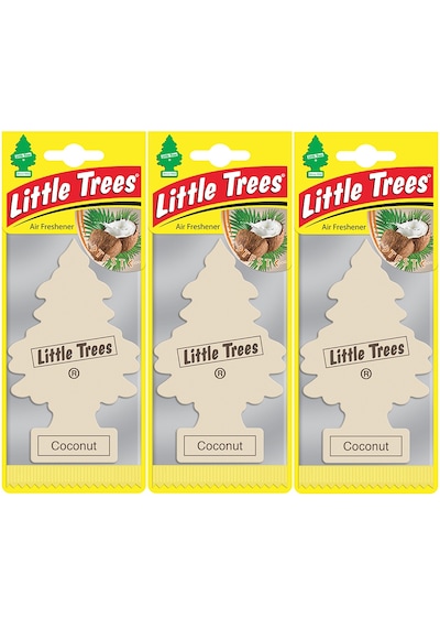 Little Trees Oto Kokusu 3'Lü Hindistan Cevizi