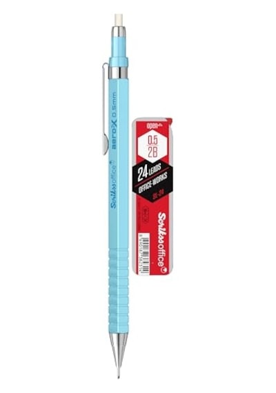 Scrıkss Offıce Aero-x Versatil 0.5 Mm Açık Mavi & Sl-24 Min 2b 2'li Blister