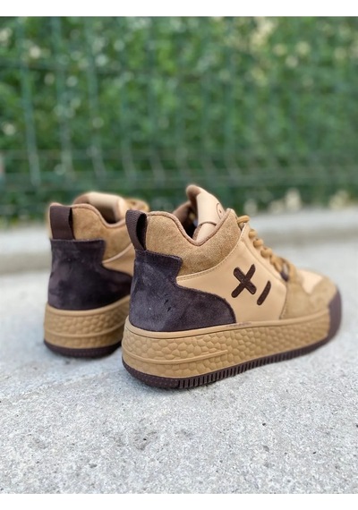 Guja 23k359-7 Kadın Sneakers Günlük Giyim Camel