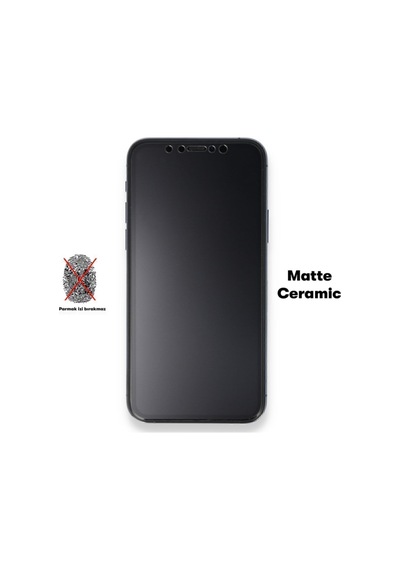 Xiaomi Redmi Note 10 Pro Ekran Koruyucu Mat Seramik Nano Tam Kaplayan 5d