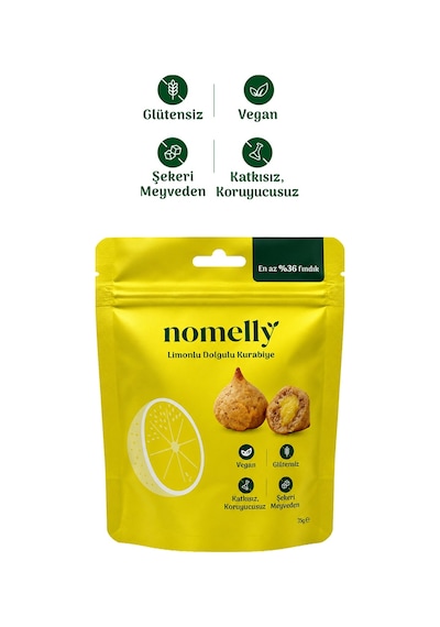Limonlu Ve Dolgulu Glütensiz Kurabiye