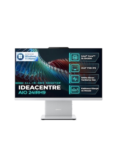 Lenovo IdeaCentre AIO 24IRH9 F0HN00SBTR-003 i5-13420H 16 GB 1 TB SSD 23.8" W11H AIO Masaüstü Bilgisayar