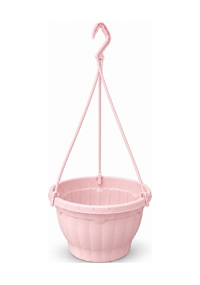 Şeker Pembe Askılı Saksı 10 Adet 3.5 Lt 22.5cm X 14 Cm