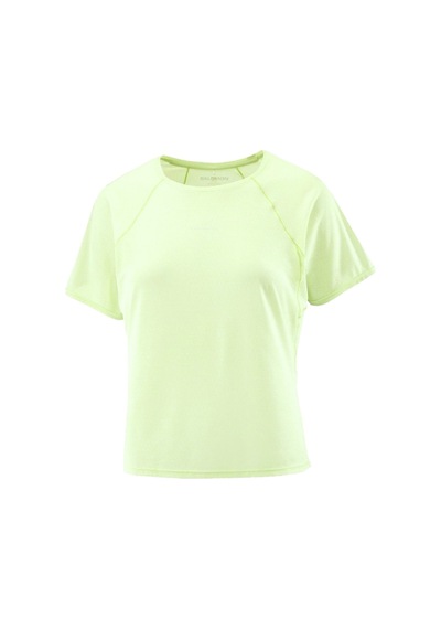 Salomon Shkout Aır Cropp Ss Tee W 18271 Yeşil
