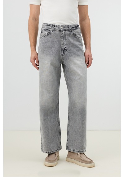 Antioch Relax Fit Erkek Jean Gri