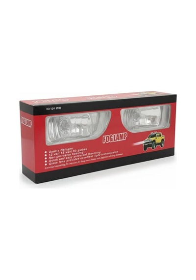 Toyota Sis Farı Seti H3 12v 55w Universal Oto Sis Lambası Güçlü Aydınlatma Takım
