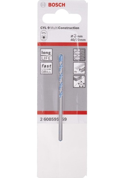 Bosch - Cyl-9 Serisi Çok Amaçlı Matkap Ucu 3 70 Mm