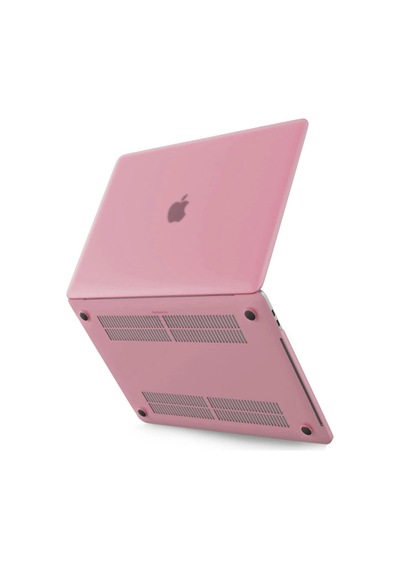 Apple Macbook Uyumlu  Pro 13 2021 Macbook Uyumlu  Buzlu Kapak - Pembe Çok Renkli