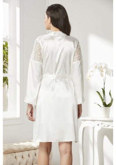 Pierre Cardin 6955 Ipek Saten 6 Lı Gecelik Sabahlık Pijama Takımı