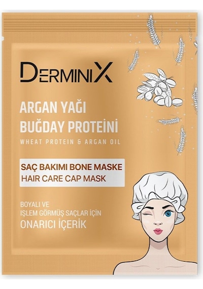 5'li Buğday Proteini Ve Argan Yağı İçeren Besleyici Ve Nemlendirici Bone Saç Maskesi Seti Set