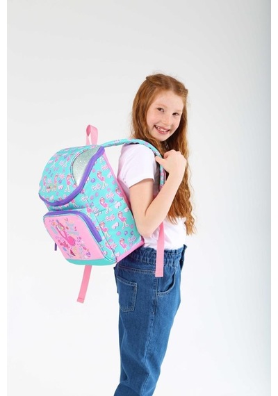 Kaukko Kids Sırt Çantası Cube Flamingo L5160