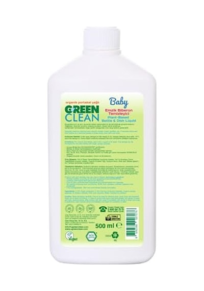 Green Clean U Baby Bitkisel Biberon Emzik Temizleyici 500 Ml