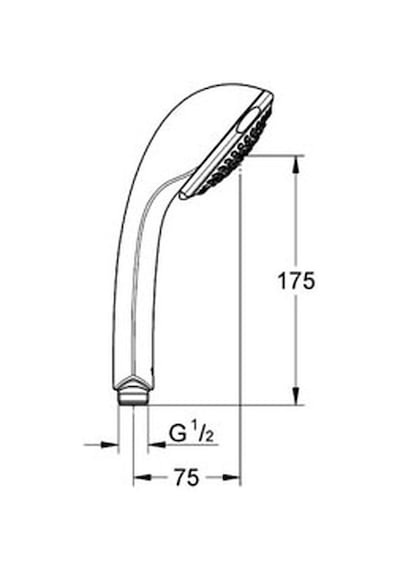 Grohe Relexa El Duşu 3 Akışlı - 28793000 Diğer