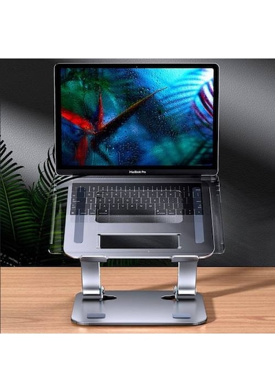 Coofbe Yüksek Taşıma Kapasiteli Yükseklik Ayarlı Taşınabilir Dizüstü Laptop Notebook Standı