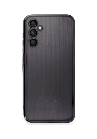 Samsung Galaxy  Uyumlu,  A14 4g Kılıf Razer Lensli Silikon - Siyah