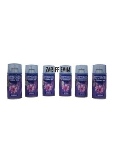Dıscover Spring Oda Kokusu 320 Ml X 6 Makinaya Uyumlu Sprey Diğer