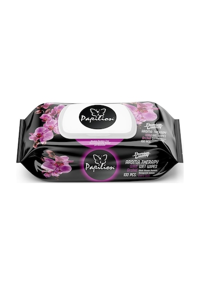 Papilion Islak Havlu Mendil 100 Yaprak Aroma Terapi 9 Lu Set 9'lu Set