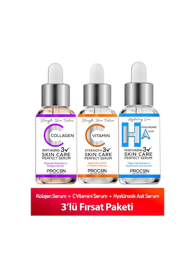 Procsın Üçlü Serum Paketi