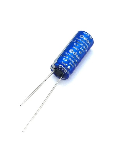 80f 3.8v 3a Süpercap 10x20mm Dıp Süper Kapasitör Enerji Depolama Güneş Rüzgar Akü Batarya Güç Kayna