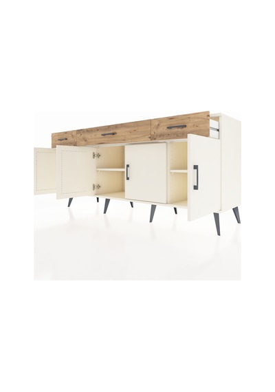 Hyperion Konsol 3 Raflı 3 Çekmeceli 4 Kapaklı 176x44x83 Aytaşı-aytaşı/çam Aytaşı/çam Hyperion Konsol 3 Raflı 3 Çekmeceli 4 Kapaklı 176x44x83 Aytaşı-aytaşı/çam Aytaşı/çam