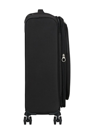 American Tourister Siyah Erkek Çekçekli Kumaş Valiz Cloudrıder-spınner M Exp Tsa